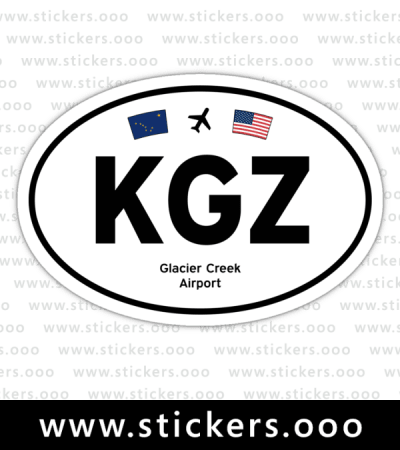 KGZ, Glacier Creek Airport (Glacier Creek, Alaska AK) – Oval