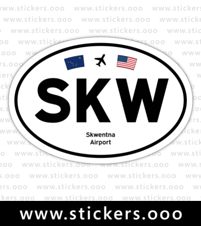SKW, Skwentna Airport (Skwentna, Alaska AK) – Oval