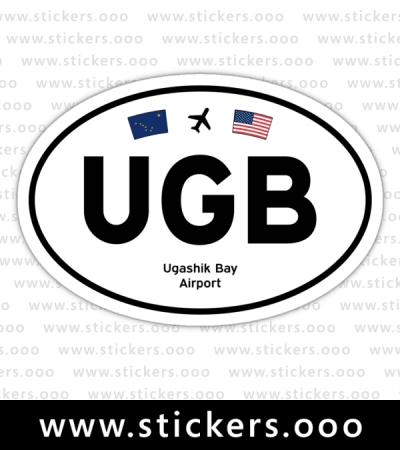 UGB, Ugashik Bay Airport (Pilot Point, Alaska AK) – Oval