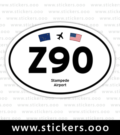 Z90, Stampede Airport (Kantishna, Alaska AK) – Oval