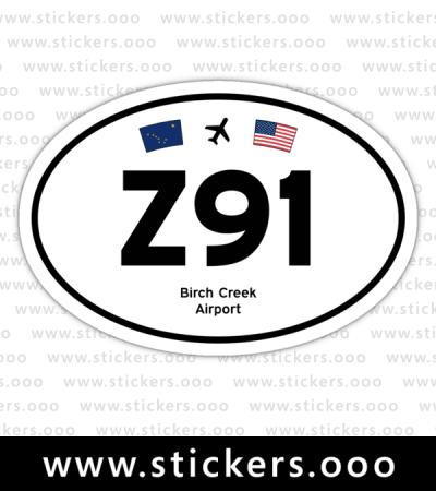 Z91, Birch Creek Airport (Birch Creek, Alaska AK) – Oval