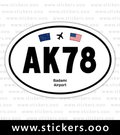 AK78, Badami Airport (Deadhorse, Alaska AK) – Oval