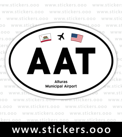 AAT, Alturas Municipal Airport (Alturas, California CA) – Oval
