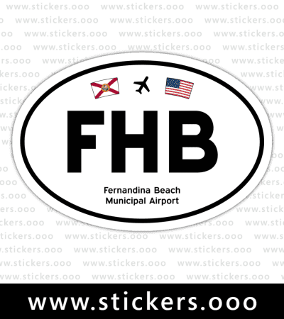 FHB, Fernandina Beach Municipal Airport (Fernandina Beach, Florida FL) – Oval