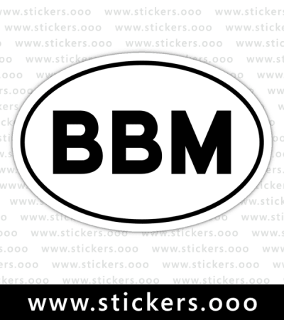 Oval BBM