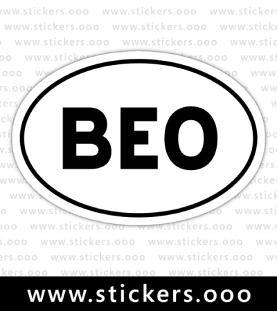 Oval BEO
