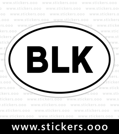 Oval BLK