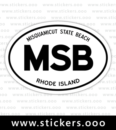 MSB, Misquamicut State Beach, Rhode Island (RI) – Oval