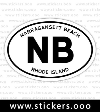 NB, Narragansett Beach, Rhode Island (RI) – Oval