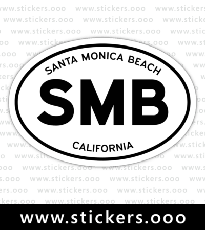 SMB, Santa Monica Beach, California (CA) – Oval