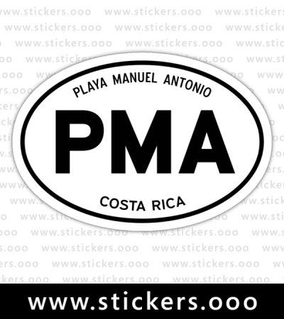 PMA, Playa Manuel Antonio, Costa Rica – Oval