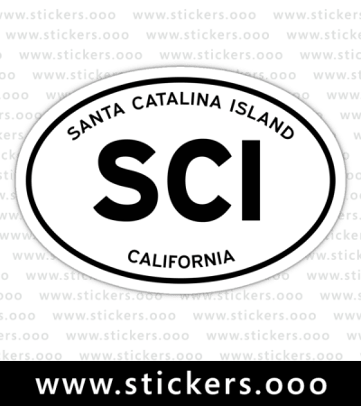 SCI, Santa Catalina Island, California (CA) – Oval