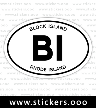 BI, Block Island, Rhode Island (RI) – Oval