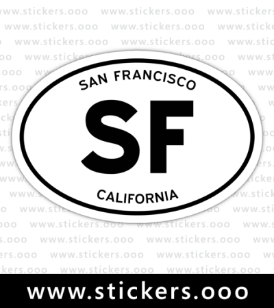 SF, San Francisco, California (CA) – Oval