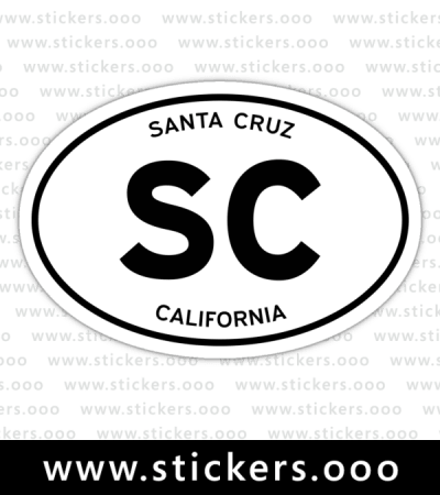SC, Santa Cruz, California (CA) – Oval