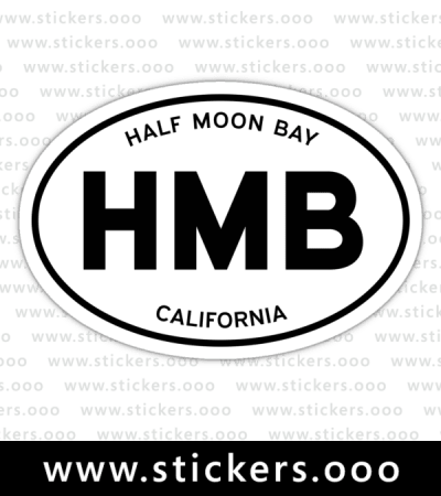 HMB, Half Moon Bay, California (CA) – Oval