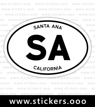 SA, Santa Ana, California (CA) – Oval