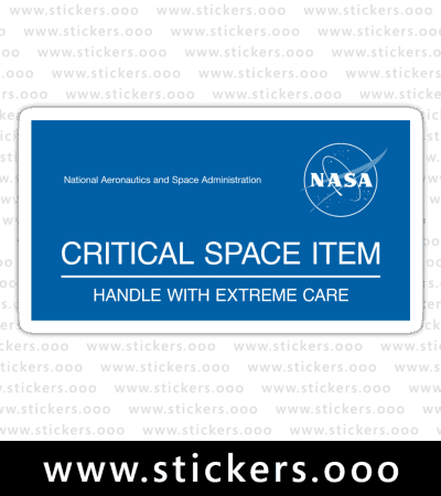 NASA - Critical Space Item (Blue)