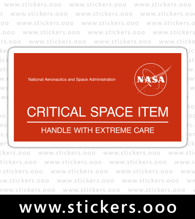 NASA - Critical Space Item (Red)