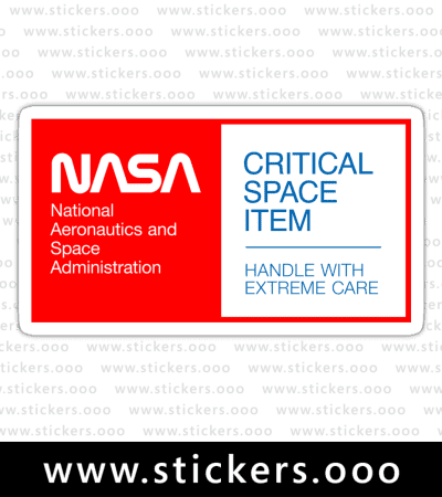 NASA - Critical Space Item (Red)