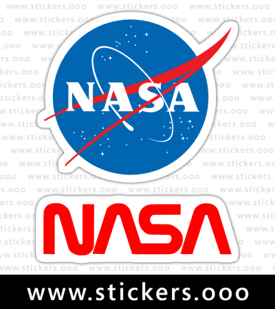 NASA Meatball + Worm Logo ×2