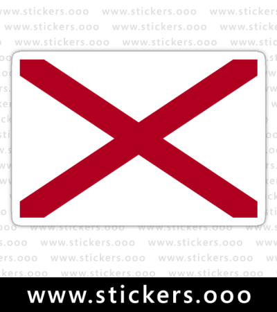 Flag of Alabama / AL / Alabamian Official State Flag (USA)