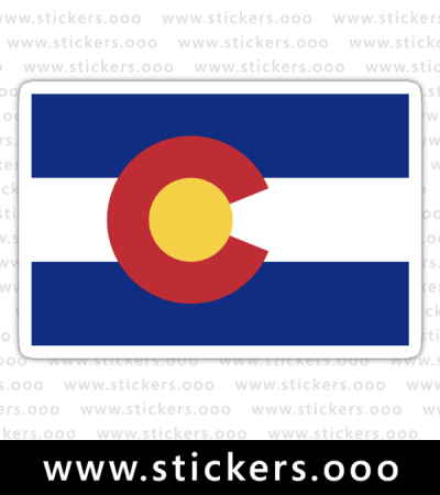 Flag of Colorado / CO / Coloradan / Coloradoan Official State Flag (USA)