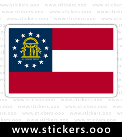 Flag of Georgia / GA Official State Flag