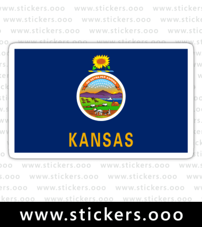 Flag of Kansas / KS Official State Flag