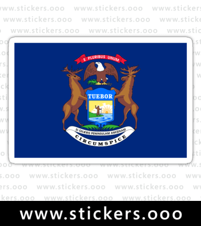 Flag of Michigan / MI Official State Flag