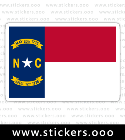 Flag of North Carolina / NC Official State Flag