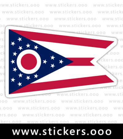 Flag of Ohio / OH / Ohian / Ohioan Official State Flag (USA)