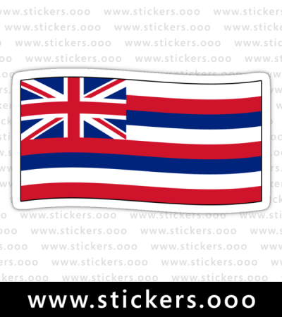 Hawaii HI Official State Flag (Ripple Wave)
