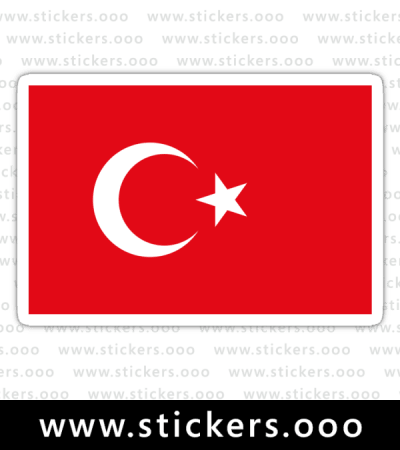 Flag of Turkey / Türkiye / Turkish Official National Country Flag
