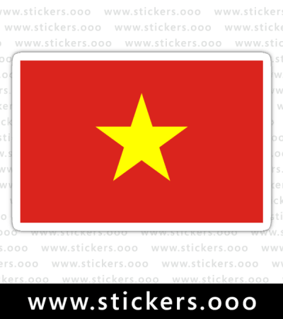 Flag of Vietnam / Việt Nam / Vietnamese Official National Country Flag