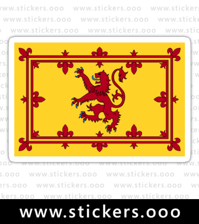 Flag of Royal Banner of Scotland / Royal Banner of the Royal Arms of Scotland / Scottish Official National Country Royal Banner Flag