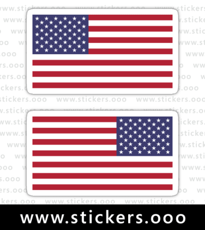 USA Flag + USA Flag Reverse (2 Multi Pack)