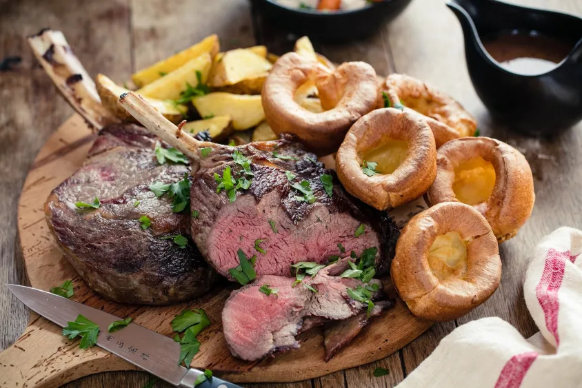Roast Beef and Yorkshire Pudding