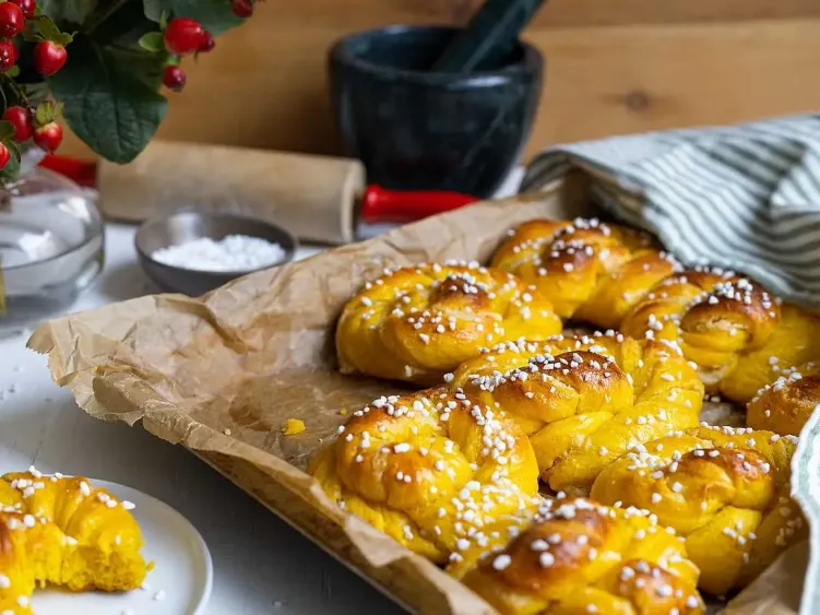 Saffransbullar