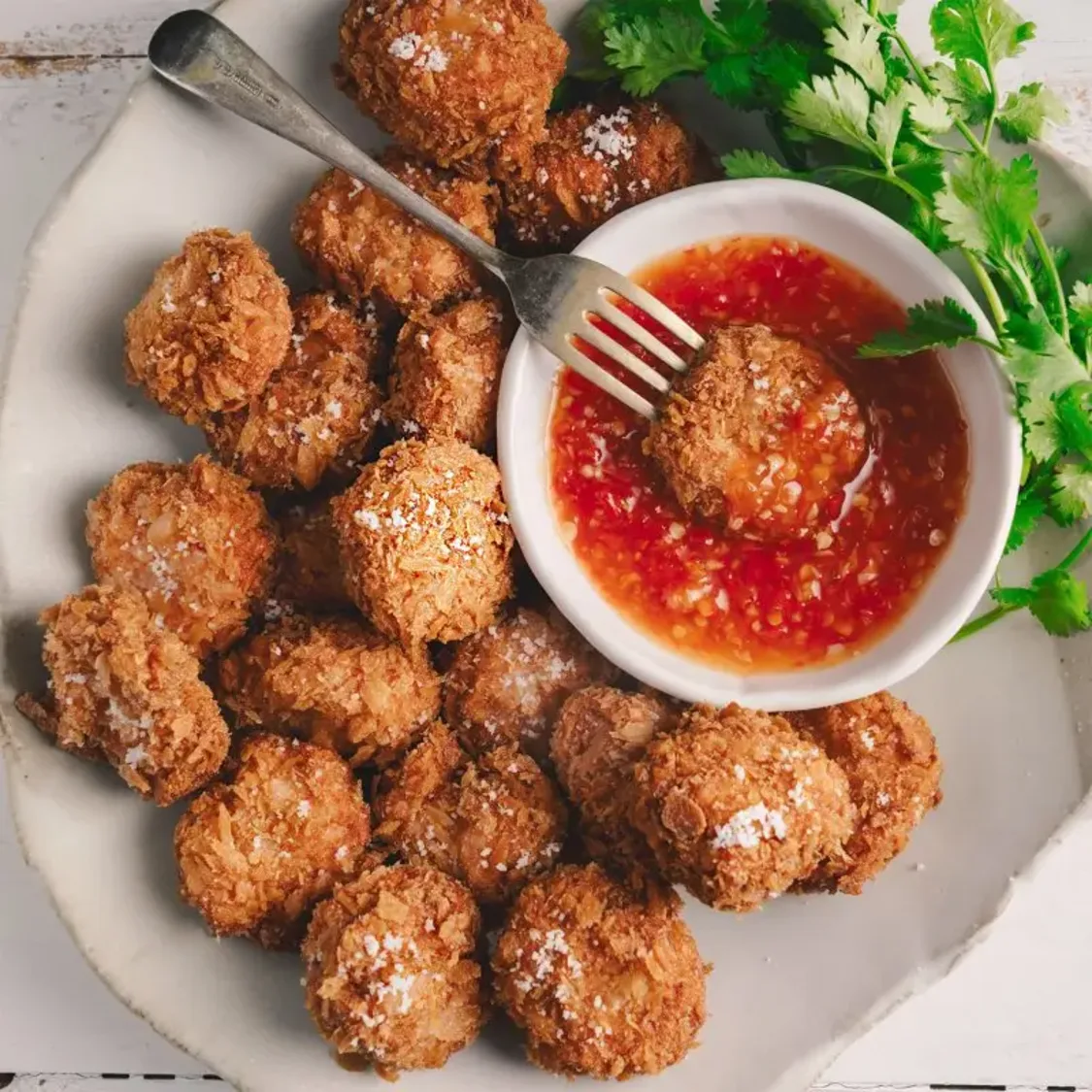 Fried Shrimp Cake (Tod Man Kung)