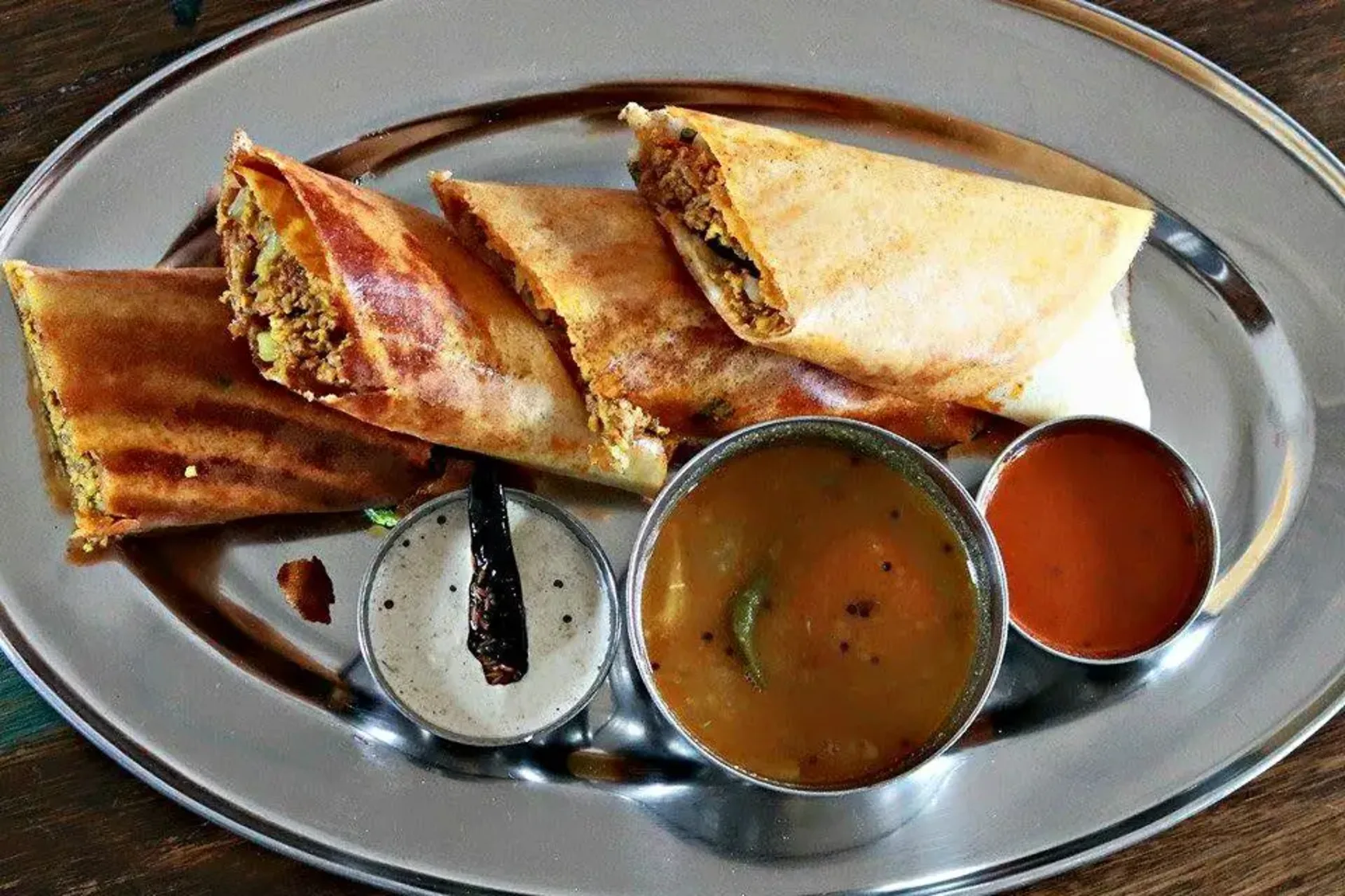 Dosa Spring Roll
