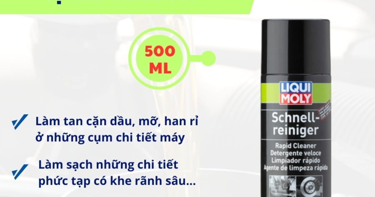 Vệ sinh thắng đĩa 500 ml hiệu Liqui Moly mã 3318