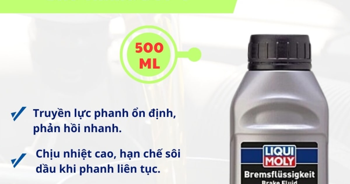 Dầu thắng DOT 4 500 ml hiệu Liqui Moly mã 3093
