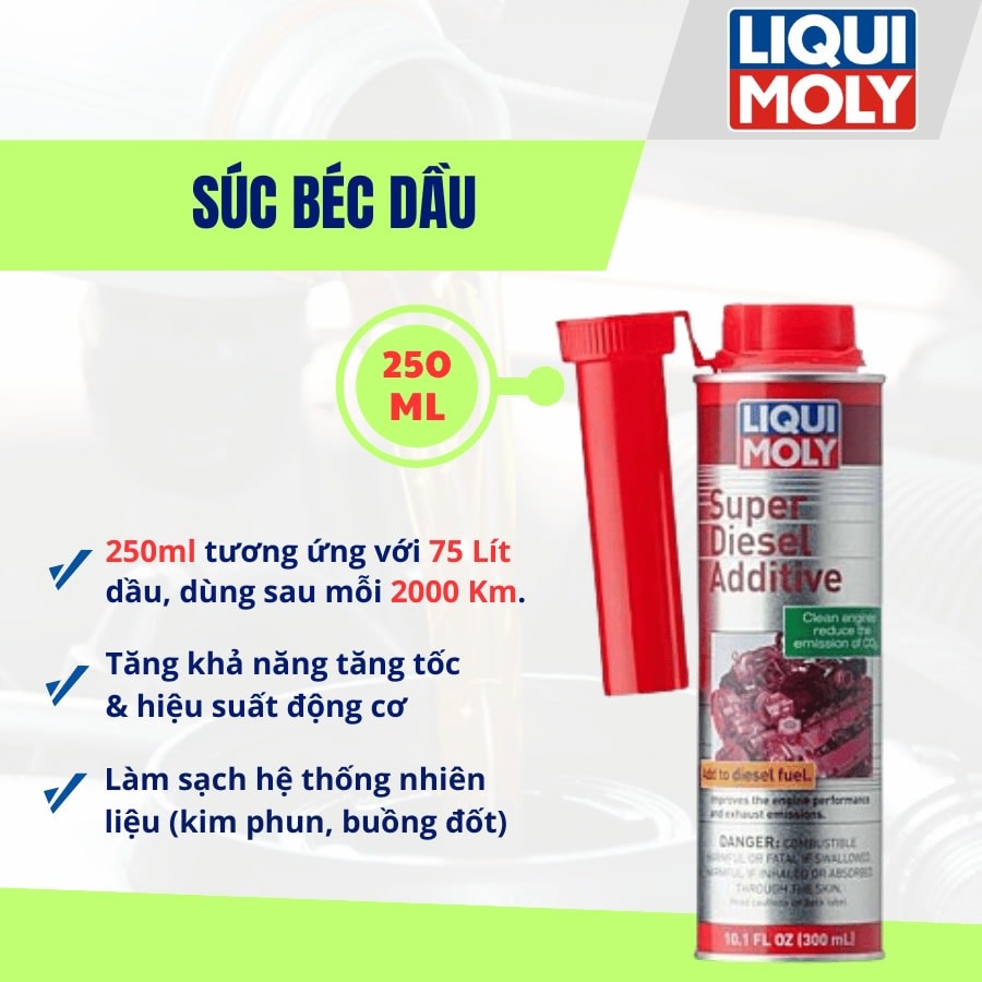 Súc béc dầu 250 ml hiệu Liqui Moly mã 1806