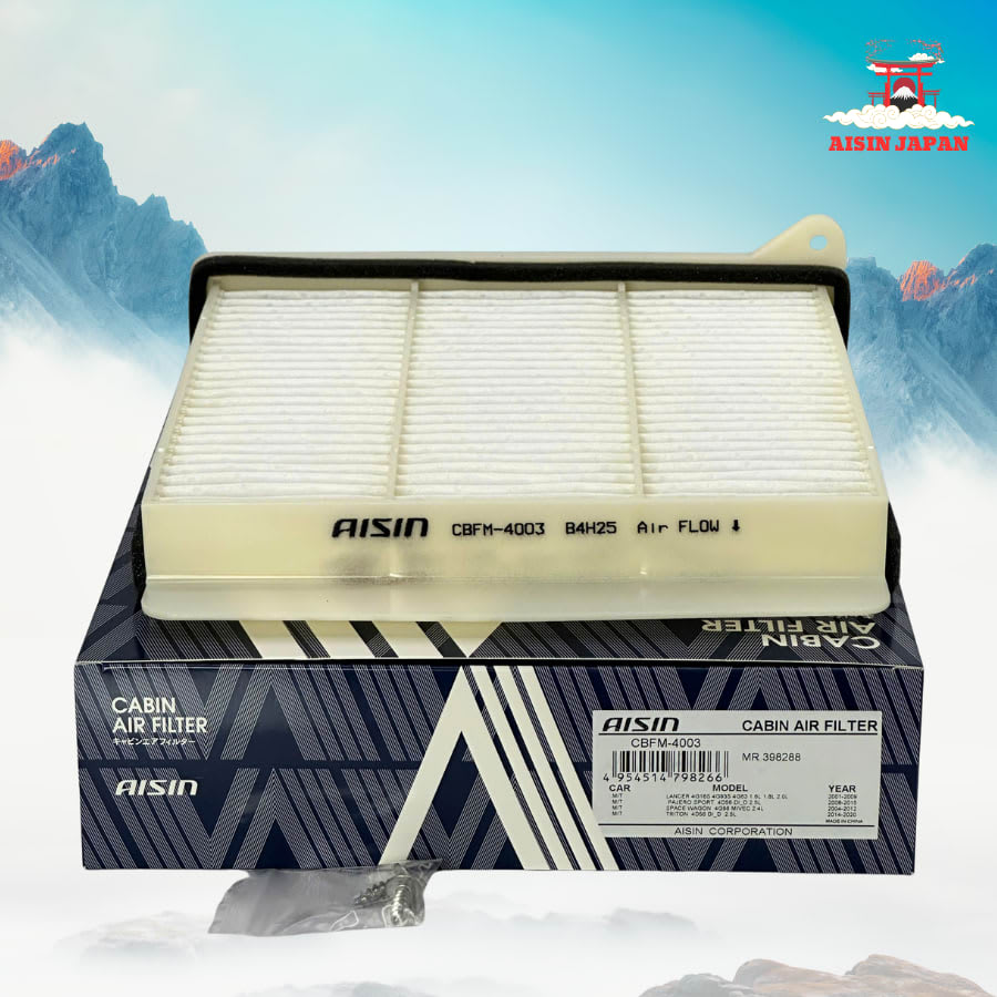 Lọc gió điều hòa Mitsubishi hiệu Aisin mã CBFM-4003