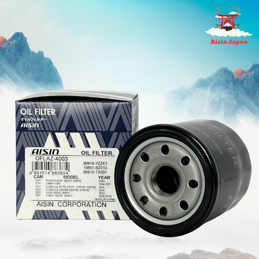 Lọc nhớt động cơ Toyota hiệu Aisin mã OFLAZ-4003
