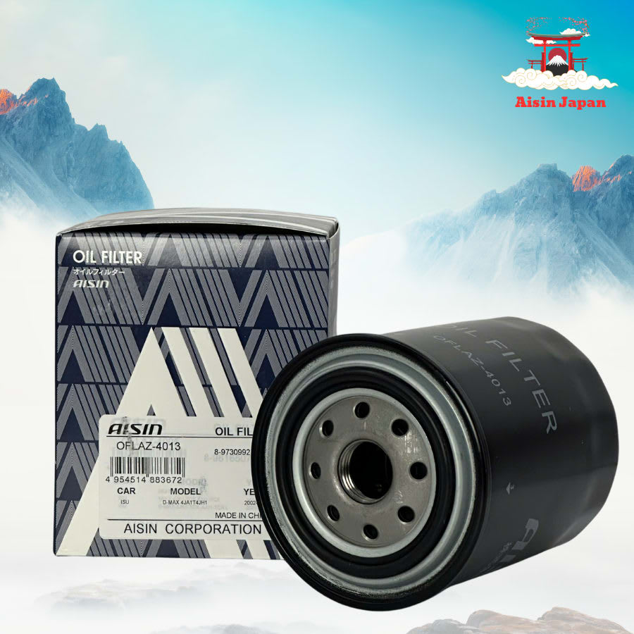 Lọc nhớt động cơ Isuzu, Nissan hiệu Aisin mã OFLAZ-4013