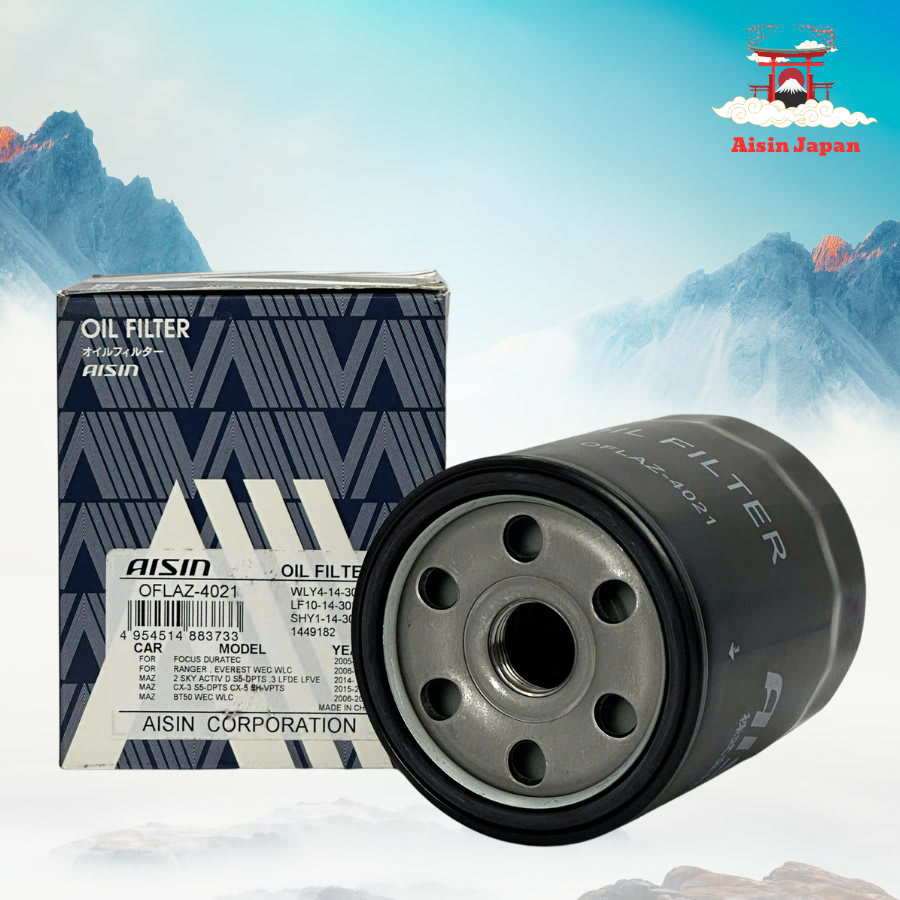 Lọc nhớt động cơ Ford, Mazda hiệu Aisin mã OFLAZ-4021
