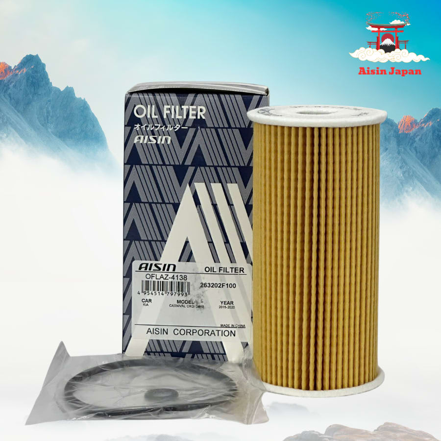 Lọc nhớt động cơ Hyundai, Kia hiệu Aisin mã OFLAZ-4138
