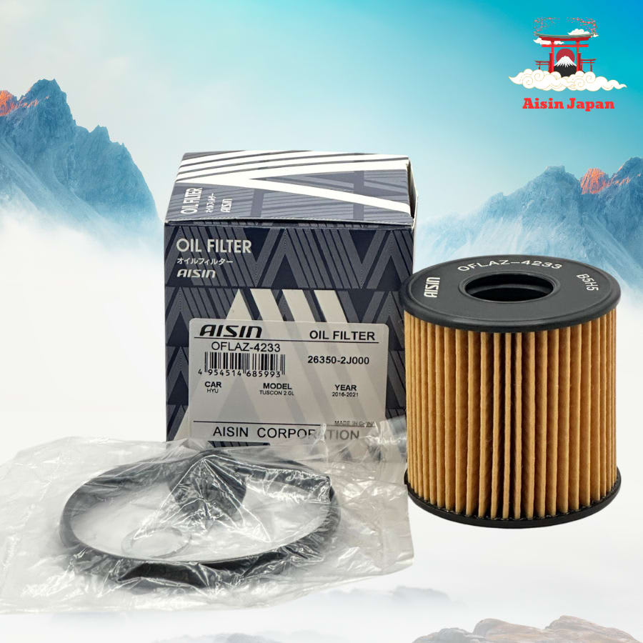 Lọc nhớt động cơ Hyundai hiệu Aisin mã OFLAZ-4233
